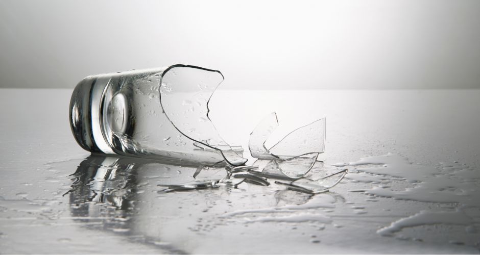 How to Clean Up Broken Glass Safely