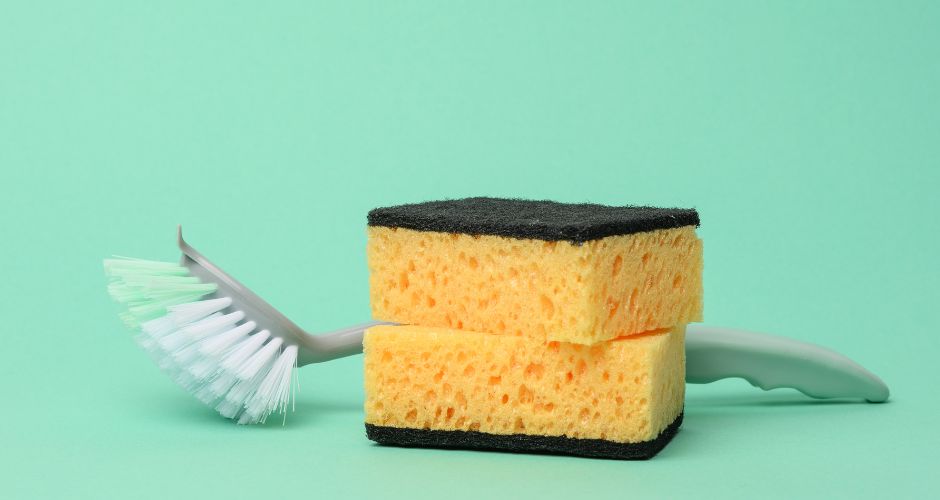 Scrub Brushes and Sponges