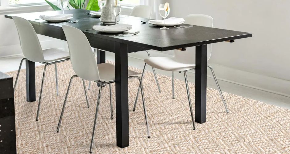 Dining Room Rug Rules Is Jute a Good Fit